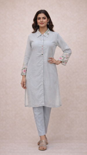 Powder Blue Bliss Co-ord Set
