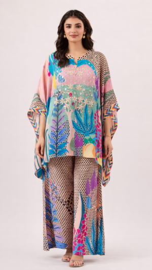 Scarlet Bloom Co-ord Set